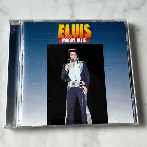 Elvis Presley Moody Blue CD - 19 Tracks - Final Studio Album Recorded in 1977 - Picture 1 of 5